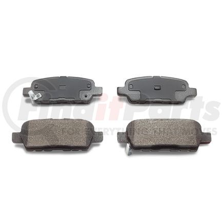 1551-0905-00 by DYNAMIC FRICTION COMPANY - 5000 Advanced Brake Pads - Ceramic