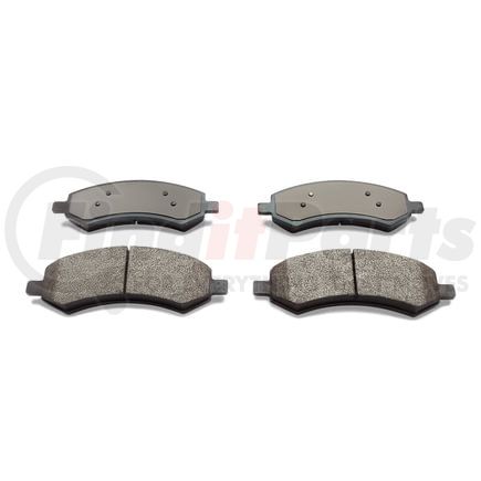 1551-1084-00 by DYNAMIC FRICTION COMPANY - 5000 Advanced Brake Pads - Semi Metallic