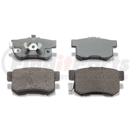 1551-1086-00 by DYNAMIC FRICTION COMPANY - 5000 Advanced Brake Pads - Ceramic