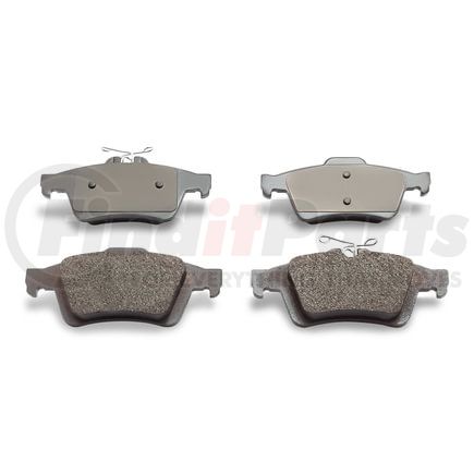 1551-1095-00 by DYNAMIC FRICTION COMPANY - 5000 Advanced Brake Pads - Ceramic