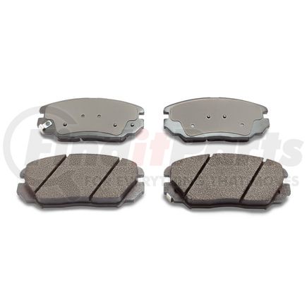 1551-1125-00 by DYNAMIC FRICTION COMPANY - 5000 Advanced Brake Pads - Ceramic