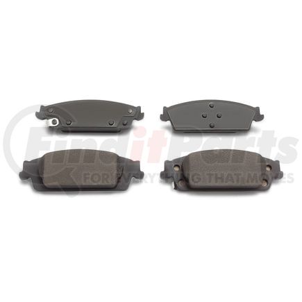 1551-1194-10 by DYNAMIC FRICTION COMPANY - 5000 Advanced Brake Pads - Ceramic