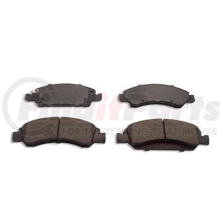 1551-1363-00 by DYNAMIC FRICTION COMPANY - 5000 Advanced Brake Pads - Ceramic