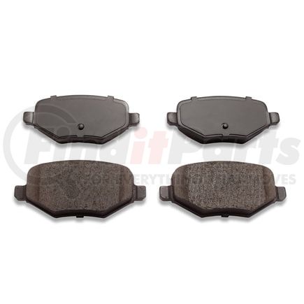 1551-1377-00 by DYNAMIC FRICTION COMPANY - 5000 Advanced Brake Pads - Ceramic