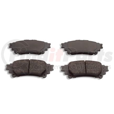 1551-1391-00 by DYNAMIC FRICTION COMPANY - 5000 Advanced Brake Pads - Ceramic