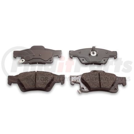 1551-1498-00 by DYNAMIC FRICTION COMPANY - 5000 Advanced Brake Pads - Ceramic