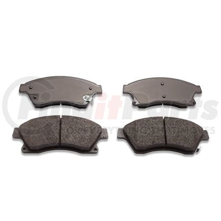 1551-1522-00 by DYNAMIC FRICTION COMPANY - 5000 Advanced Brake Pads - Ceramic