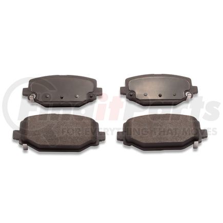 1551-1596-00 by DYNAMIC FRICTION COMPANY - 5000 Advanced Brake Pads - Ceramic