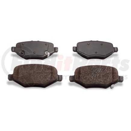 1551-1612-00 by DYNAMIC FRICTION COMPANY - 5000 Advanced Brake Pads - Ceramic