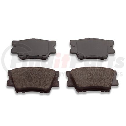 1551-1632-00 by DYNAMIC FRICTION COMPANY - 5000 Advanced Brake Pads - Ceramic