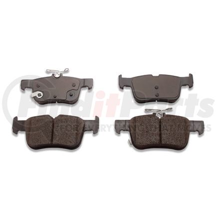 1551-1665-00 by DYNAMIC FRICTION COMPANY - 5000 Advanced Brake Pads - Ceramic