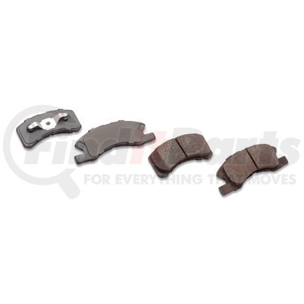 1551-1731-00 by DYNAMIC FRICTION COMPANY - 5000 Advanced Brake Pads - Ceramic