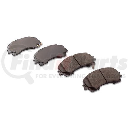 1551-1736-00 by DYNAMIC FRICTION COMPANY - 5000 Advanced Brake Pads - Ceramic