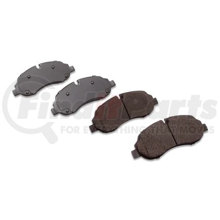 1551-1774-00 by DYNAMIC FRICTION COMPANY - 5000 Advanced Brake Pads - Semi Metallic