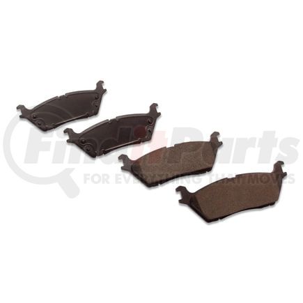 1551-1790-00 by DYNAMIC FRICTION COMPANY - 5000 Advanced Brake Pads - Ceramic