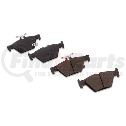 1551-1808-00 by DYNAMIC FRICTION COMPANY - 5000 Advanced Brake Pads - Ceramic