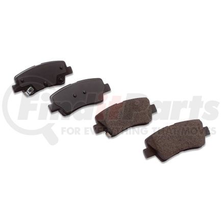 1551-1813-00 by DYNAMIC FRICTION COMPANY - 5000 Advanced Brake Pads - Ceramic