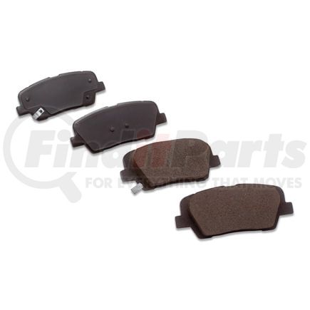 1551-1816-00 by DYNAMIC FRICTION COMPANY - 5000 Advanced Brake Pads - Ceramic