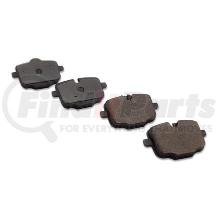 1551-1850-00 by DYNAMIC FRICTION COMPANY - 5000 Advanced Brake Pads - Ceramic