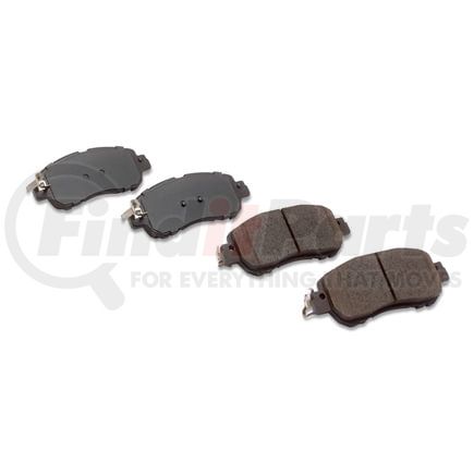 1551-2038-00 by DYNAMIC FRICTION COMPANY - 5000 Advanced Brake Pads - Ceramic