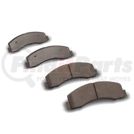 1551-2087-00 by DYNAMIC FRICTION COMPANY - 5000 Advanced Brake Pads - Ceramic