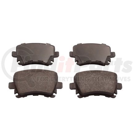 1551-1108-00 by DYNAMIC FRICTION COMPANY - 5000 Advanced Brake Pads - Ceramic