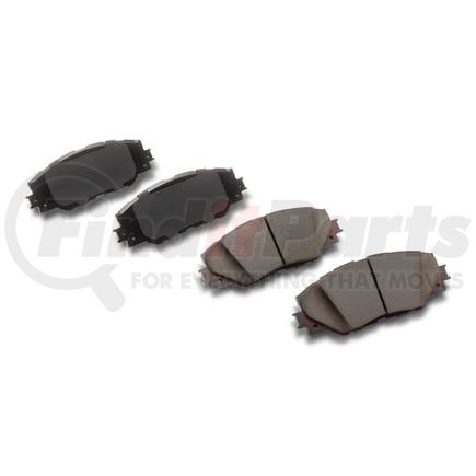 1551-1211-00 by DYNAMIC FRICTION COMPANY - 5000 Advanced Brake Pads - Ceramic