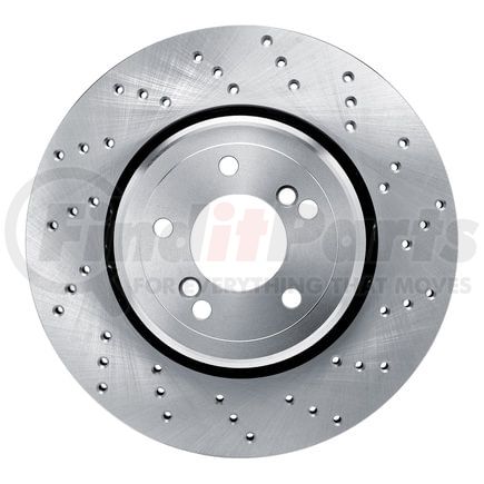 62031092D by DYNAMIC FRICTION COMPANY - Disc Brake Rotor - Drilled