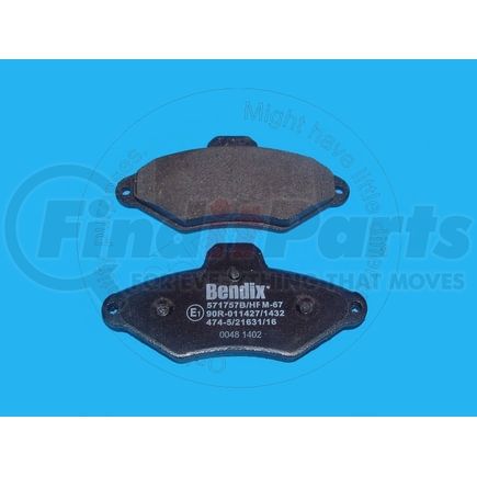 CA49277 by BLUMAQ - Disc Brake Pad Set