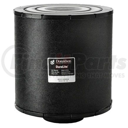 C105004 by DONALDSON - DuraLite Air Filter - 10.50 in. body length, Primary Type, Round Style, Cellulose Media Type