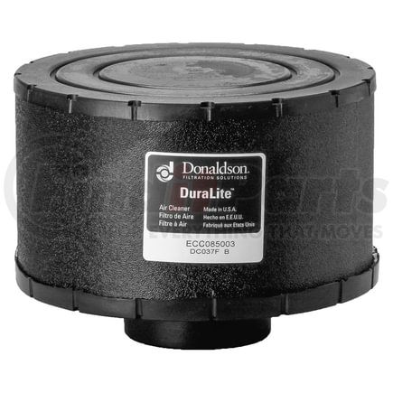 C085003 by DONALDSON - Air Filter - 5.00 in. body length, Primary Type, Round Style, Cellulose Media Type