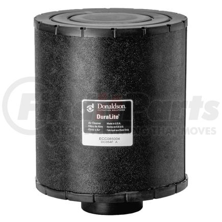 C085004 by DONALDSON - Air Filter - 9.50 in. body length, Primary Type, Round Style, Cellulose Media Type