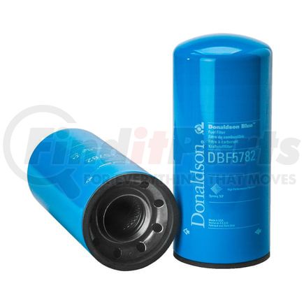 DBF5782 by DONALDSON - Blue Fuel Filter - 10.39 in., Secondary Type, Spin-On Style, Synteq XP Media Type