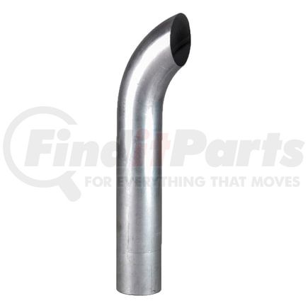 J024748 by DONALDSON - Exhaust Stack Pipe - 24.00 in., Curved Style, OD Connection, 1.65 mm. wall thickness