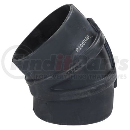 P105546 by DONALDSON - Engine Air Intake Elbow Hose - 45 deg. angle, Rubber