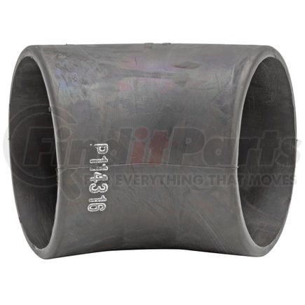 P114316 by DONALDSON - Engine Air Intake Elbow Hose - 45 deg. angle, Rubber