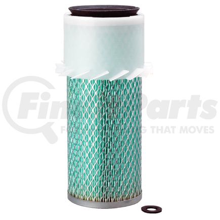 P122510 by DONALDSON - Air Filter - 10.00 in. length, Primary Type, Finned Style, Flame Retardant Media Type