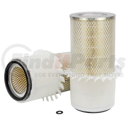 P132935 by DONALDSON - Air Filter - 14.00 in. length, Primary Type, Finned Style, Cellulose Media Type