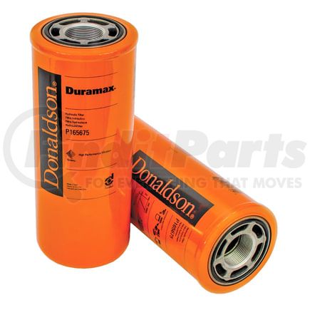 P165675 by DONALDSON - Hydraulic Filter - 11.63 in., Spin-On Style, Synthetic Media Type