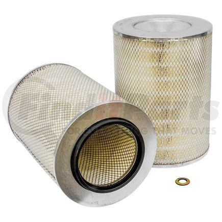 P182044 by DONALDSON - Air Filter - 14.50 in. Overall length, Primary Type, Round Style