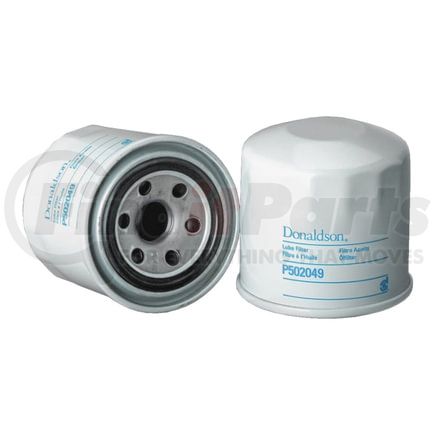 P502049 by DONALDSON - Engine Oil Filter - 3.15 in., Full-Flow Type, Spin-On Style, Cellulose Media Type, with Bypass Valve