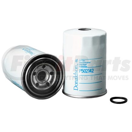 P502142 by DONALDSON - Fuel Water Separator Filter - 4.72 in., Primary Type, Spin-On Style, Cellulose Media Type