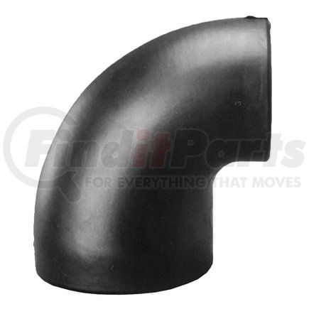 P536163 by DONALDSON - Engine Air Intake Elbow Hose Connector - 90 deg. angle, Rubber