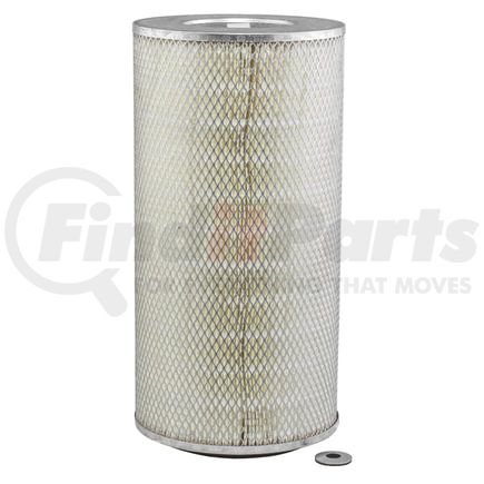 P535596 by DONALDSON - Air Filter - 18.50 in. Overall length, Primary Type, Round Style