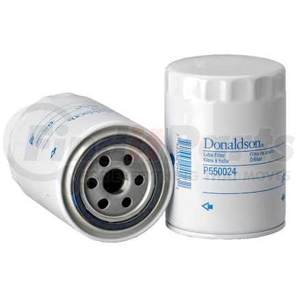 P550024 by DONALDSON - Engine Oil Filter - 5.20 in., Full-Flow Type, Spin-On Style, Cellulose Media Type