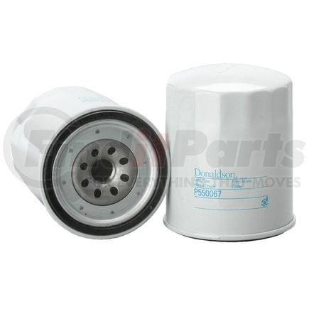 P550067 by DONALDSON - Engine Oil Filter - 4.96 in., Full-Flow Type, Spin-On Style, Cellulose Media Type