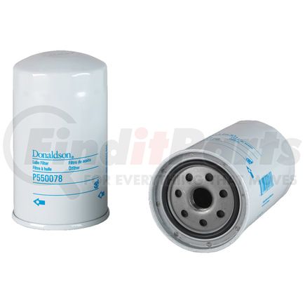 P550078 by DONALDSON - Engine Oil Filter - 5.67 in., Full-Flow Type, Spin-On Style, Cellulose Media Type