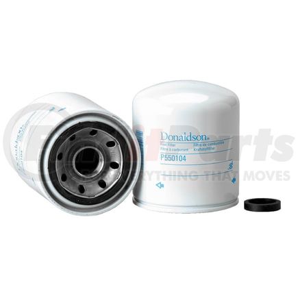 P550104 by DONALDSON - Fuel Filter - 4.21 in., Spin-On Style, Cellulose Media Type