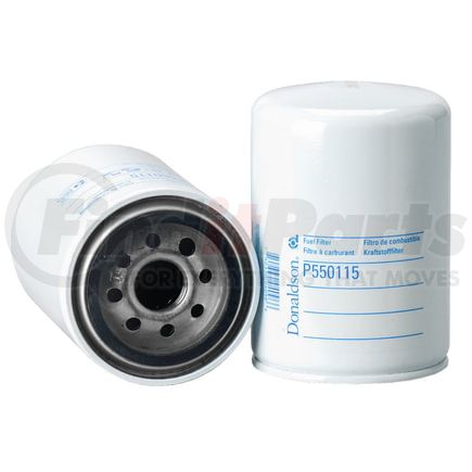 P550115 by DONALDSON - Fuel Filter - 5.15 in., Spin-On Style, Cellulose Media Type