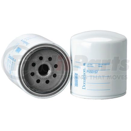 P550157 by DONALDSON - Engine Oil Filter - 5.98 in., Full-Flow Type, Spin-On Style, Cellulose Media Type